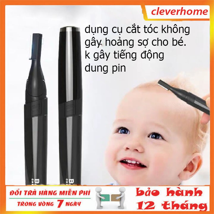 Tông Đơ cắt tóc cho trẻ em Bang One Shove, bộ dụng cụ cắt tóc cho bé không gây hoảng sợ cho trẻ