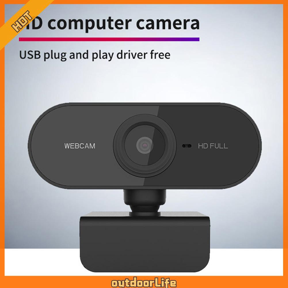 Webcam Full Hd 1080p Kèm Mic Usb 2.0 Cho Video Conference
