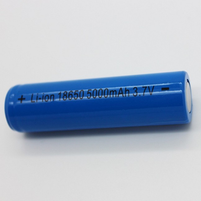 Pin sạc 3.7V 18650 5000mAh cho sạc dự phòng, đèn pin, đồ chơi, sản phẩm như hình