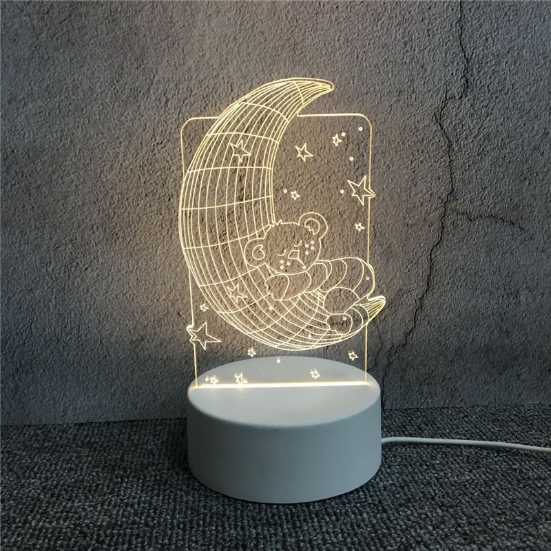 Đèn ngủ 3D Led nhiều mẫu hình cực đẹp, đèn ngủ thích hợp làm quà tặng quà sinh nhật