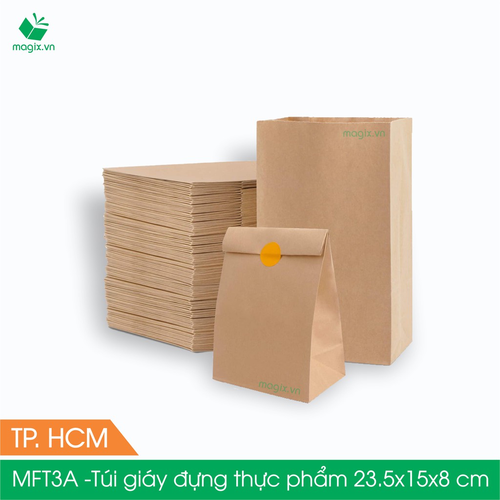 MFT3A - 23.5x15x8 cm - 100 Túi đựng thực phẩm