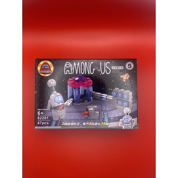 Lego mô hình đồ chơi Among Us, lego phi hành gia Amongus, lego lắp ráp, đồ chơi lắp ghép