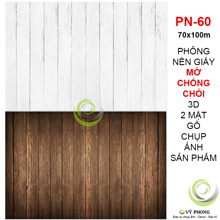 PHÔNG NỀN GIẤY 70x100 ẢNH MỜ 3D (NEW) CHỐNG CHÓI SIZE LỚN 2 MẶT GỖ TRANG TRÍ ĐẠO CỤ CHỤP ẢNH SẢN PHẨM PN-60