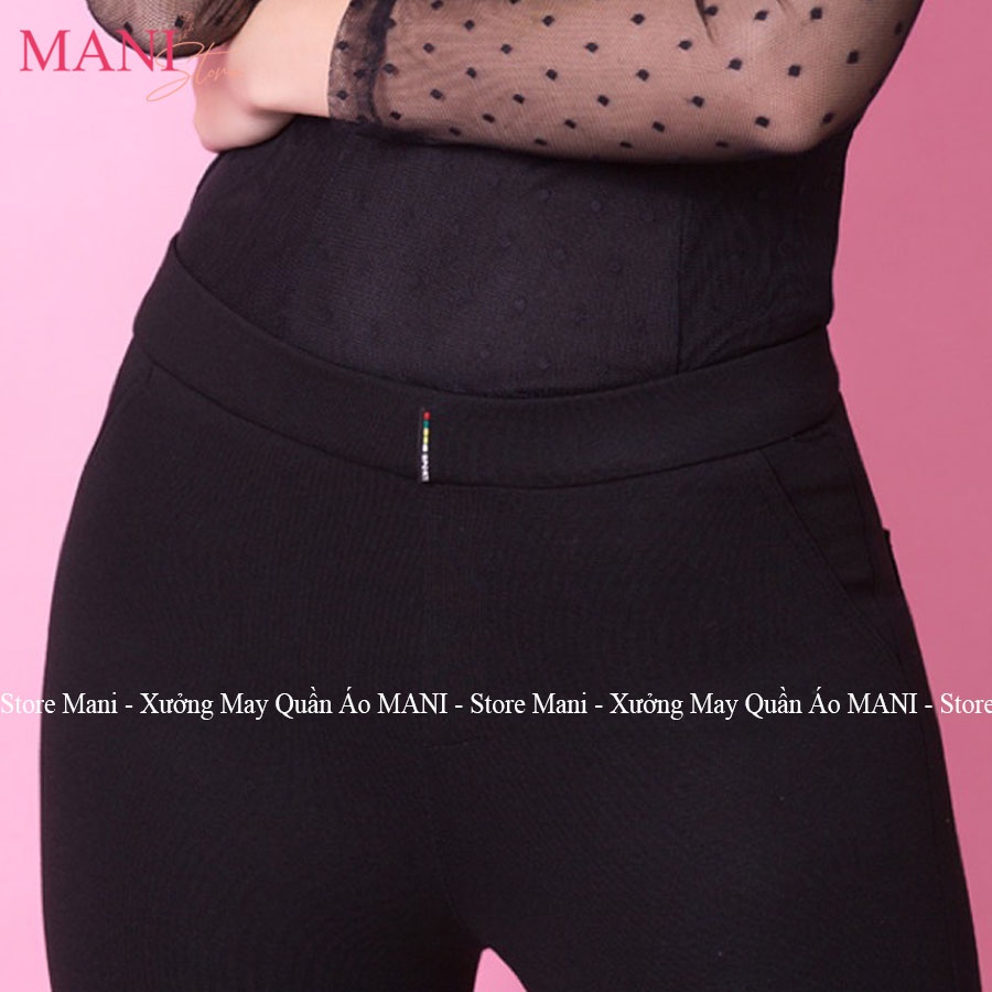 Quần legging nữ nâng mông dáng dài co giãn 4 chiều hàng cao cấp vải dày dặn kiểu quần thun ôm cạp cao