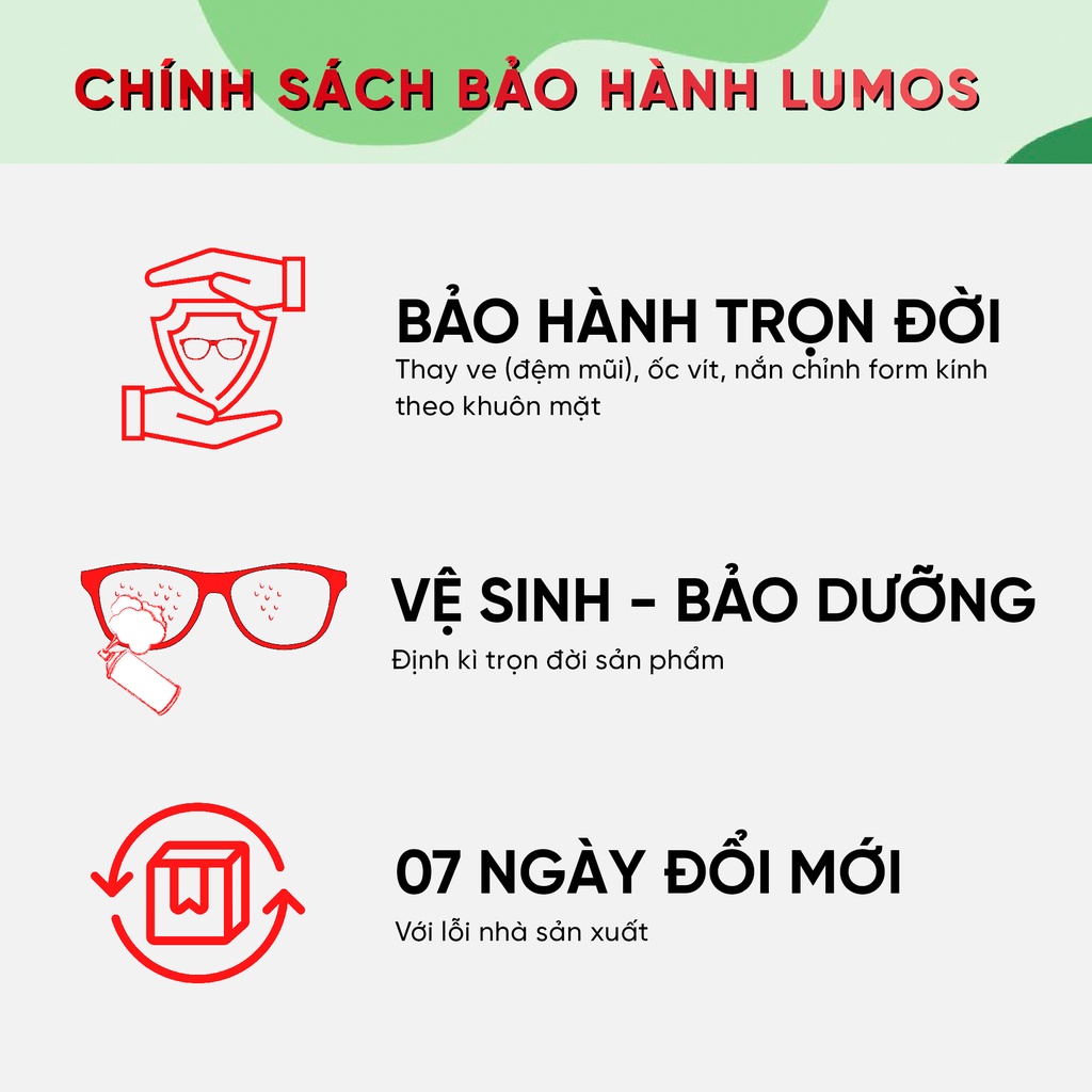 Kính mắt nam nữ bảo vệ mắt chống tia UV chống chói thời trang cao cấp Lumos Lutto 3007