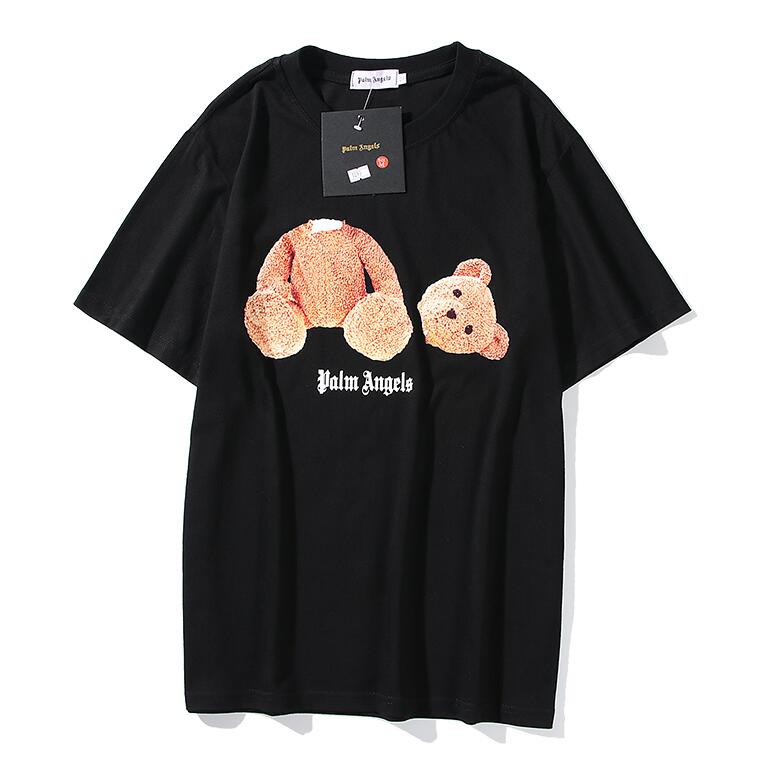 Áo Thun Tay Ngắn In Chữ Palm Angels Cho Nam Và Nữ