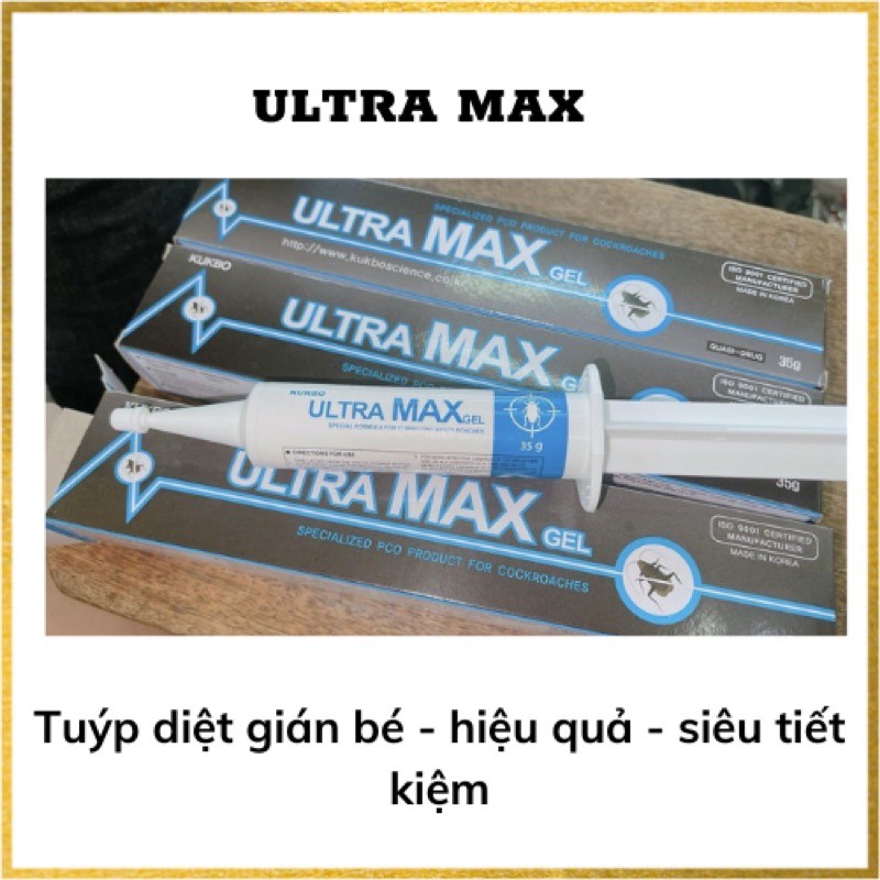 Thuốc diệt gián Đức ( gián bé) UTRA MAX(35G)8888