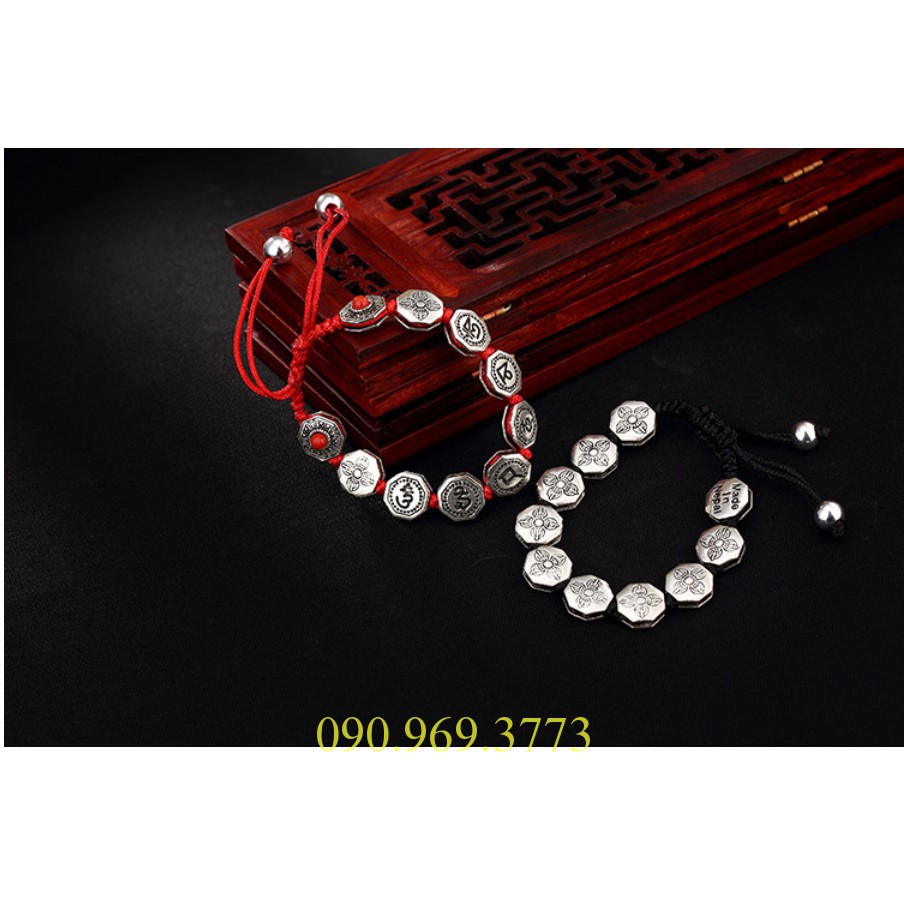 LẮC TAY BÁT BẢO - CHÙY KIM CANG PHẬT GIÁO TÂY TẠNG - LT111