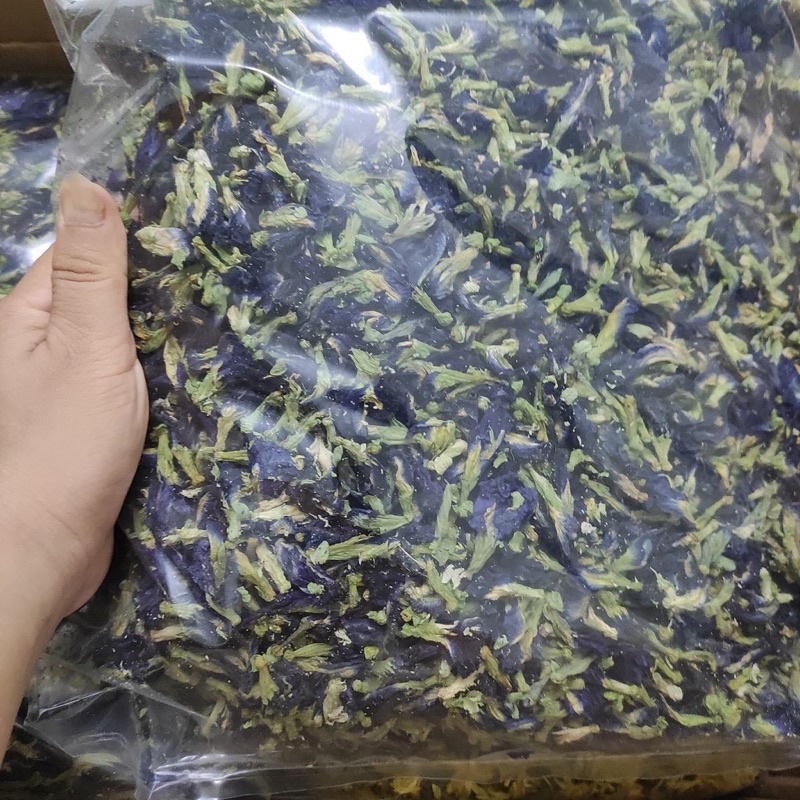 Hoa đậu biếc khô nhà làm - tách lẻ 50g