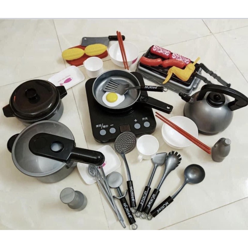 Bộ đồ chơi nấu ăn 36 món Kitchen Playset cho bé