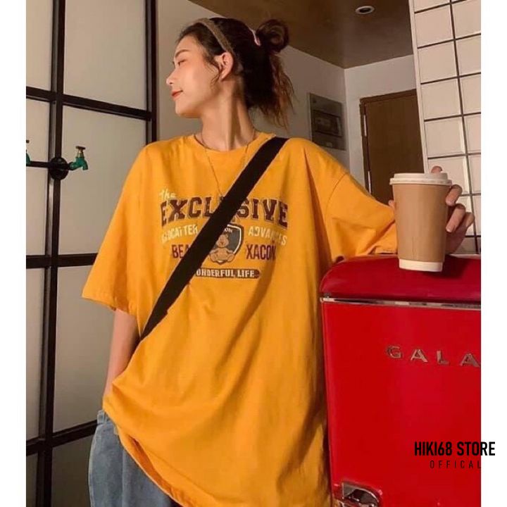 Áo Phông Nam Nữ Unisex Tay Lỡ Thun Form Rộng Teen Cổ Tròn  Giá Rẻ Màu Vàng, Xanh Full freesize | BigBuy360 - bigbuy360.vn