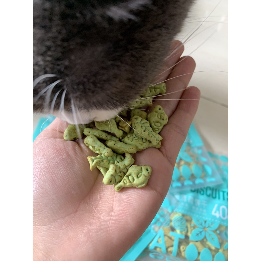 Bánh cá Catnip Bitcuits 40g - Bánh Cá Luscious 80g