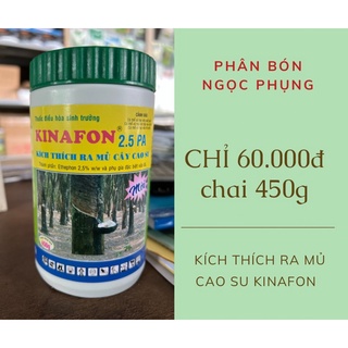 Kích thích ra mủ cao su Kinafon chai 450g