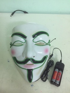 [XẢ KHO 3 NGÀY]  Mặt Nạ Hacker Phát Sáng Đèn Led DJ