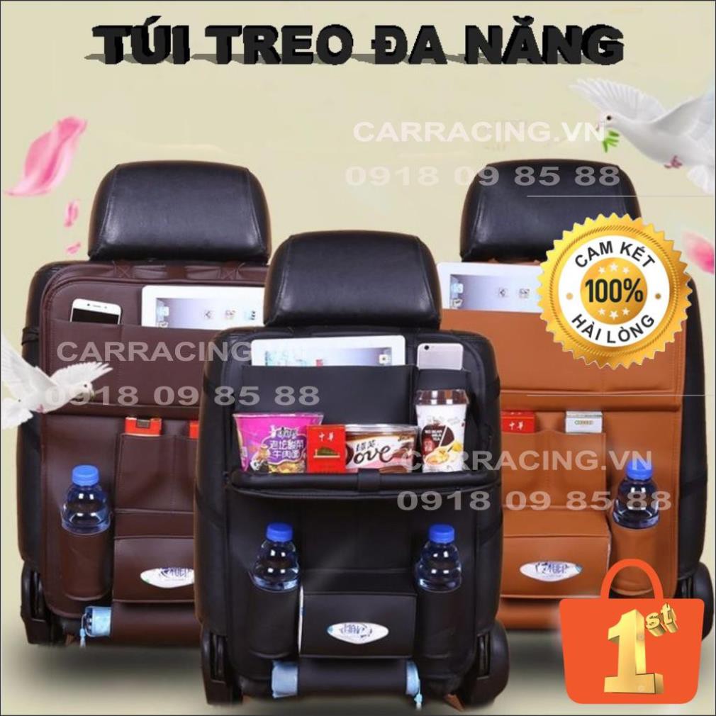 Túi để đồ treo sau ghế ô tô bằng Da PU cao cấp - Túi đựng đồ sau ghế xe hơi