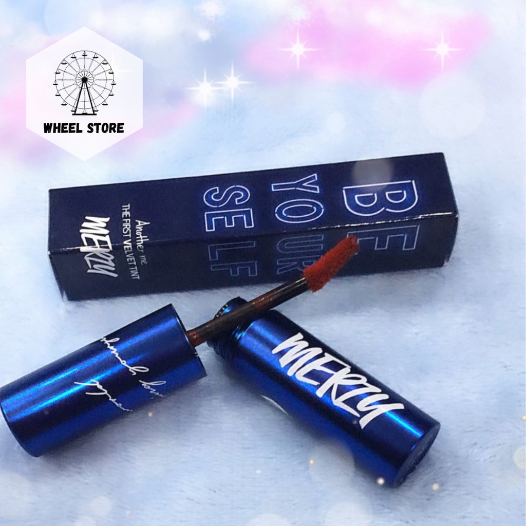 Merzy Classic Blue V6 - Be Yourself the First Velvet Tint - chính hãng 100%