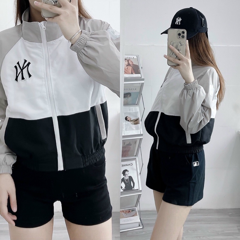 [SẴN/ảnh thật]Áo khoác/JACKET ml/b n/y Monogran chất dù 4 màu Hàng Xuất