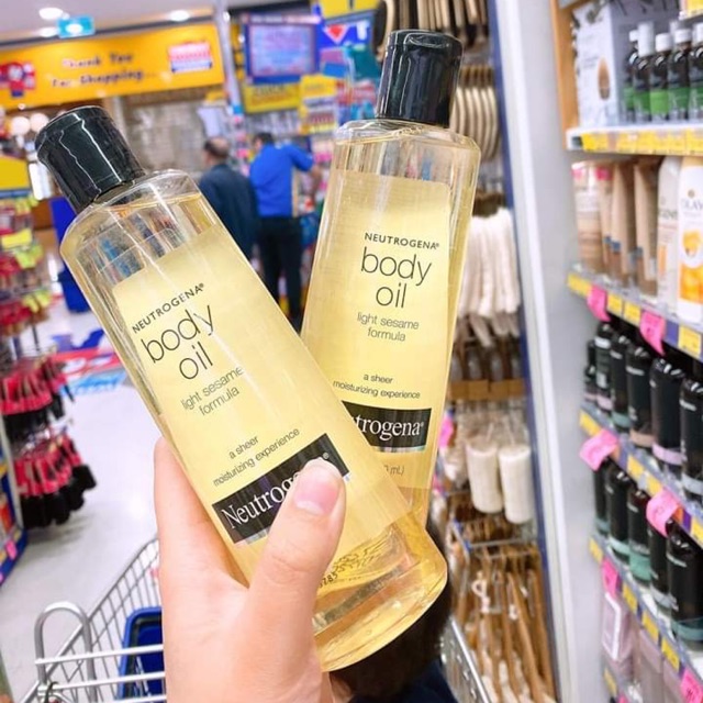 (BILL CHEMIST) DƯỠNG THỂ BODY OIL NEUTROGENA