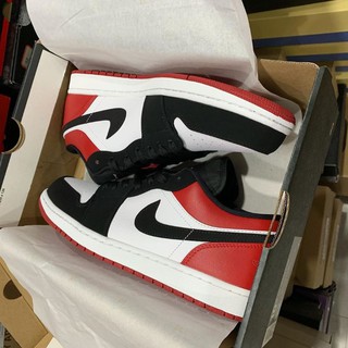 Giày  Air Jordan 1 Retro Low "Bred Toe" |H12|