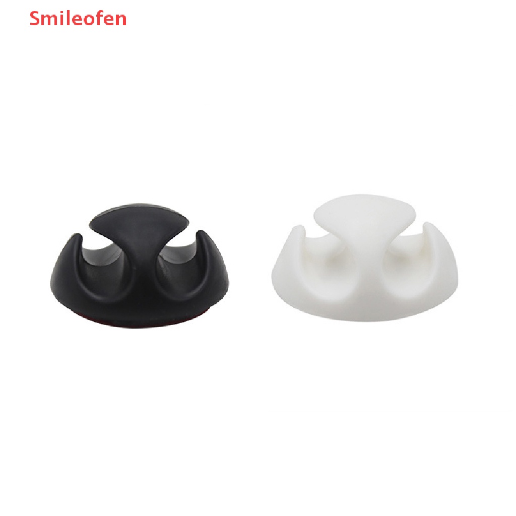 Bộ 10 Kẹp Silicon Cố Định Dây Cáp Gọn Gàng Tiết Kiệm Không Gian Mới