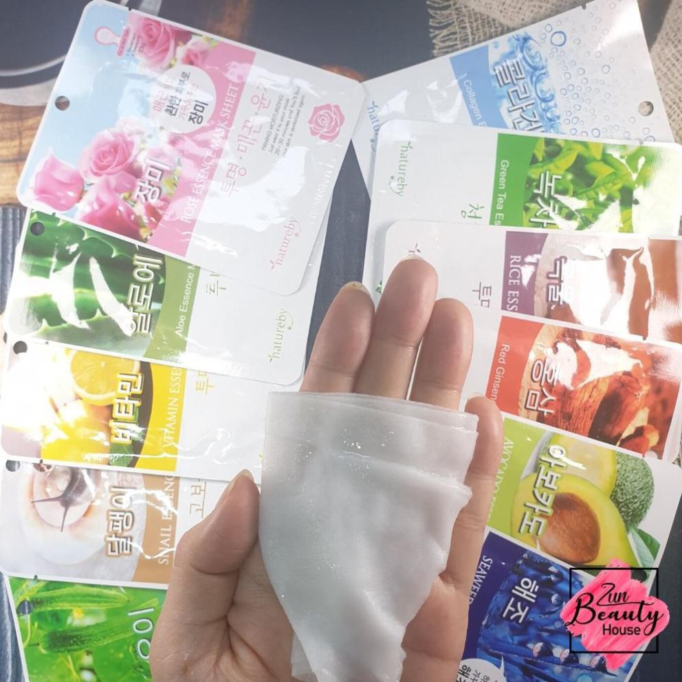 Mặt Nạ Giấy Chiết Xuất Thiên Nhiên Natureby Essence Mask Sheet