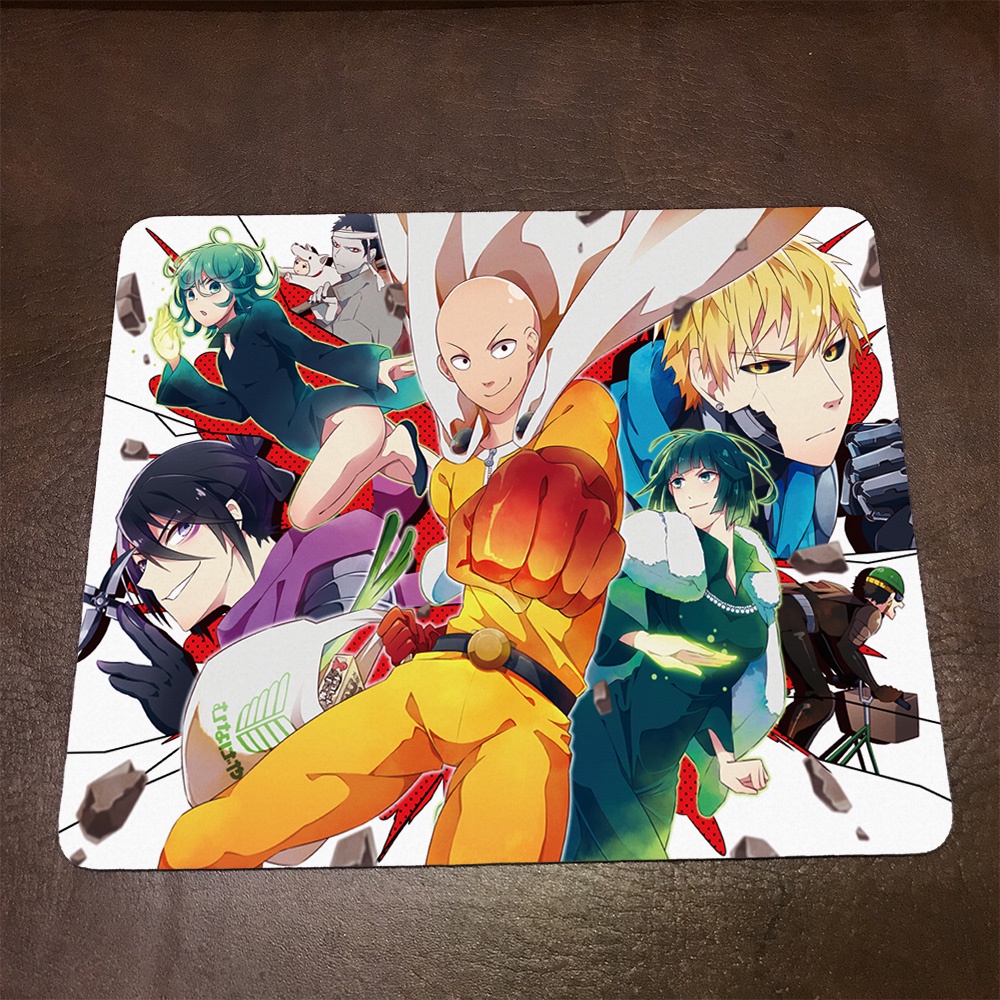 Lót chuột máy tính Anime One Punch Man Wallpapers 1 Mousepad cao su êm ái. Nhận in theo yêu cầu