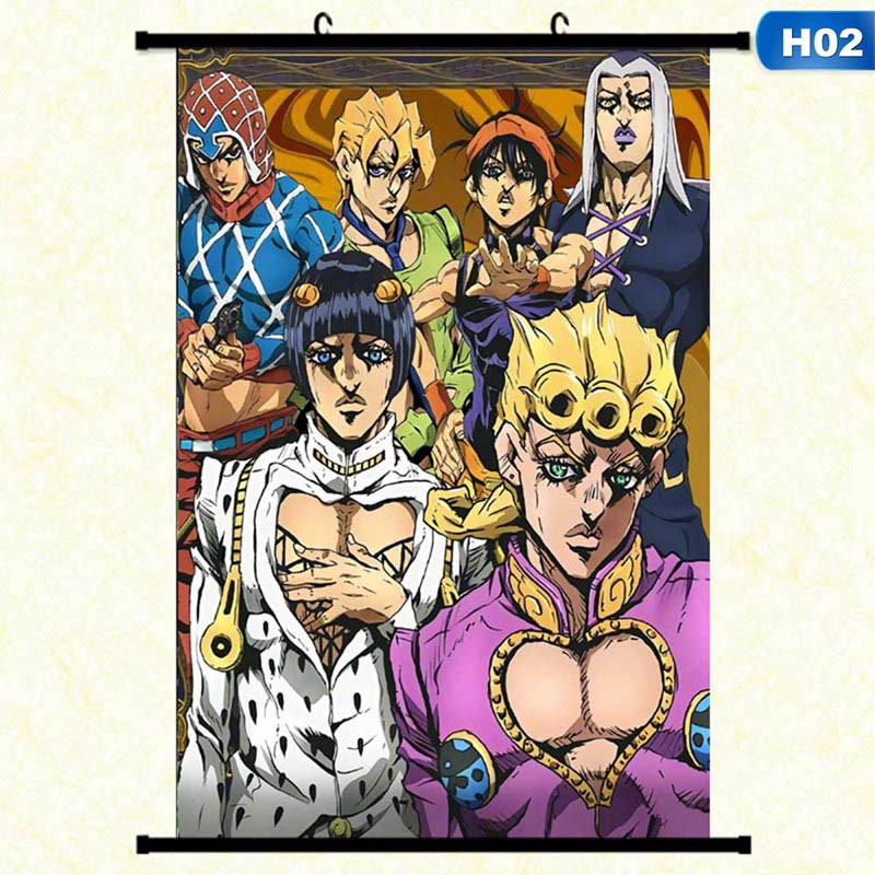 Áp phích Trang trí nội thất hình Anime jojo 's bizarre adventure