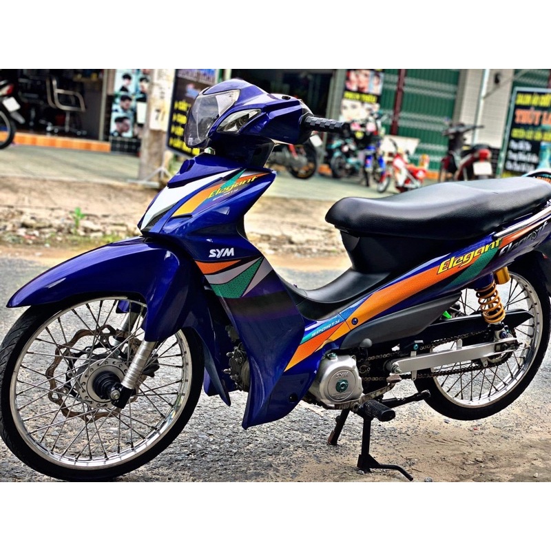 Tem rời elegant Xanh