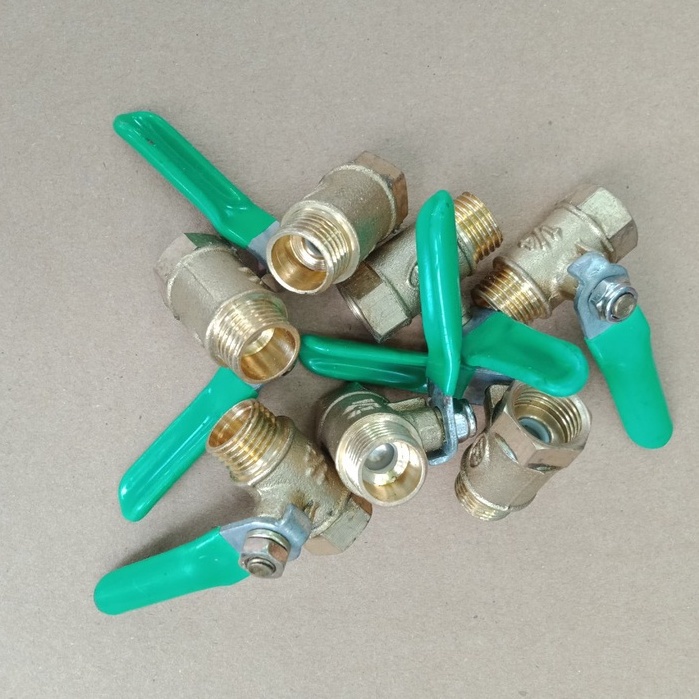 Van/khóa một đầu ren ngoài, một đầu ren trong 1/4-13mm