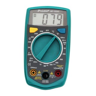Đồng hồ đo điện tử Pro'skit MT-1233C