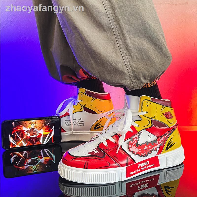 Giày Thể Thao Nam Cổ Cao Thời Trang Hàn Quốc Air Force No.1 Aj | BigBuy360 - bigbuy360.vn