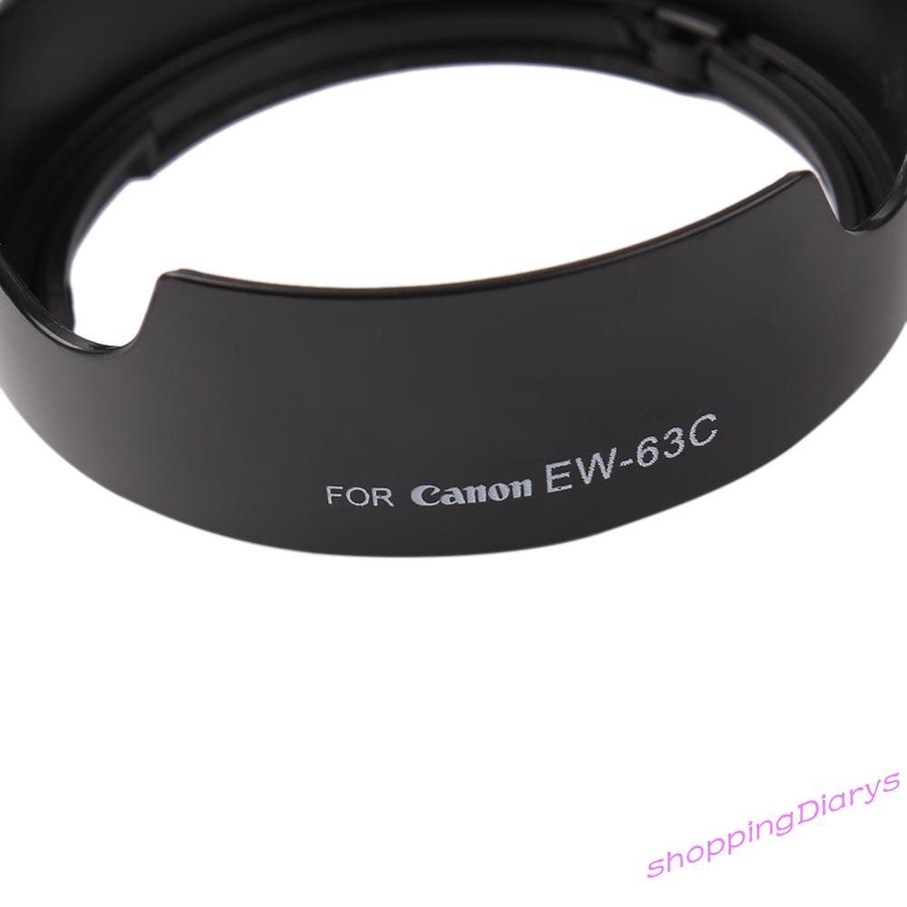 ✤SH✤ EW-63C Bayonet Mount Flower Shape Camera Lens Hood for Canon EF-S 18-55 STM