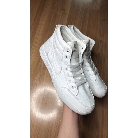 giầy nike1 fullwhite, giầy nike1 trắng, giầy sneaker nam nữ, giầy thể thao