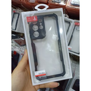 Ốp lưng Xundd Samsung Galaxy S21/ S21 Ultra / S21 Plus chống sốc lưng trong viền màu chống va đậm mạnh