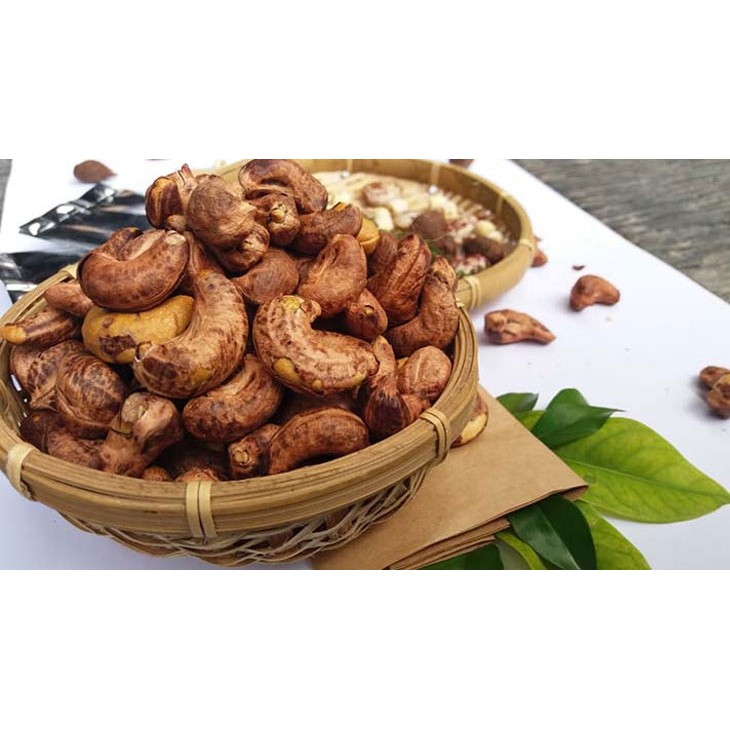 Hạt Điều Vỏ Lụa Hũ 500g - Thương Hiệu MFOOD