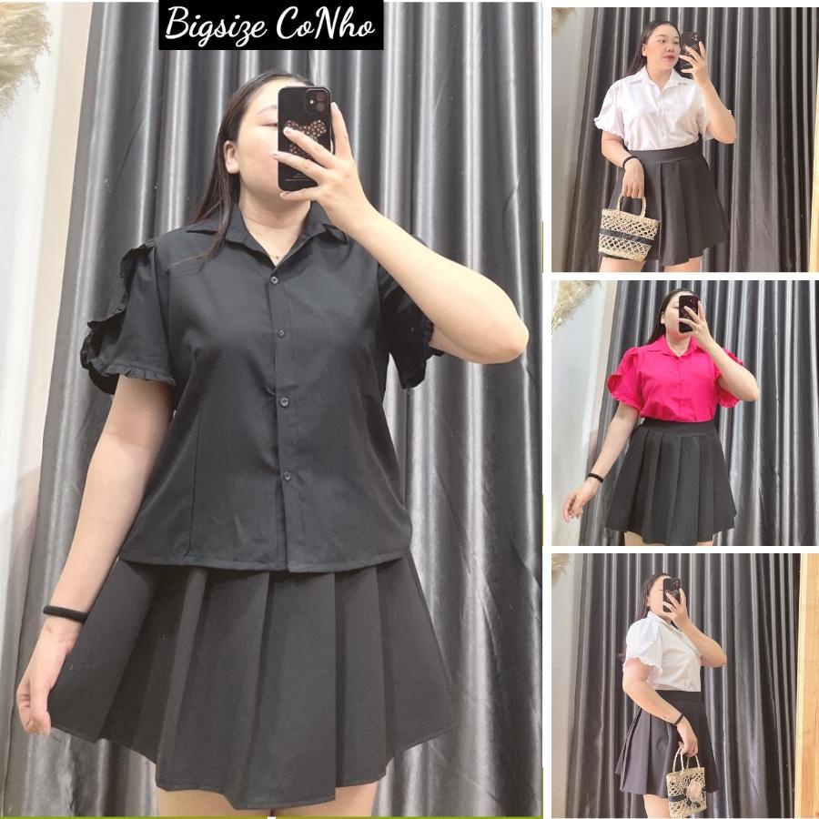 Áo Sơ Mi Kiểu Nữ Sơmi Sang Chảnh, Sơ mi công sở (58-95KG)SM BUP