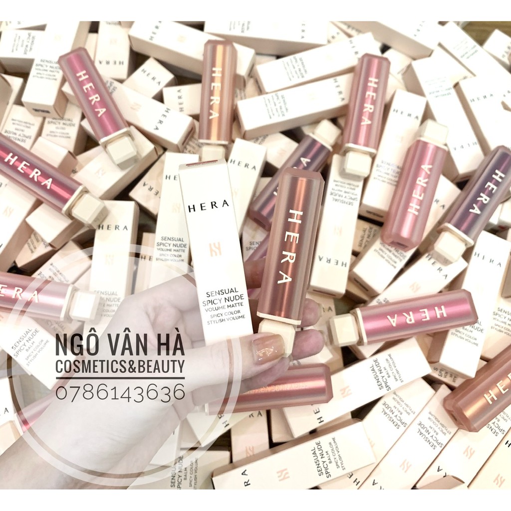 SON LÌ HERA SENSUAL SPICY NUDE VOULME MATTE HÀN QUỐC | BigBuy360 - bigbuy360.vn