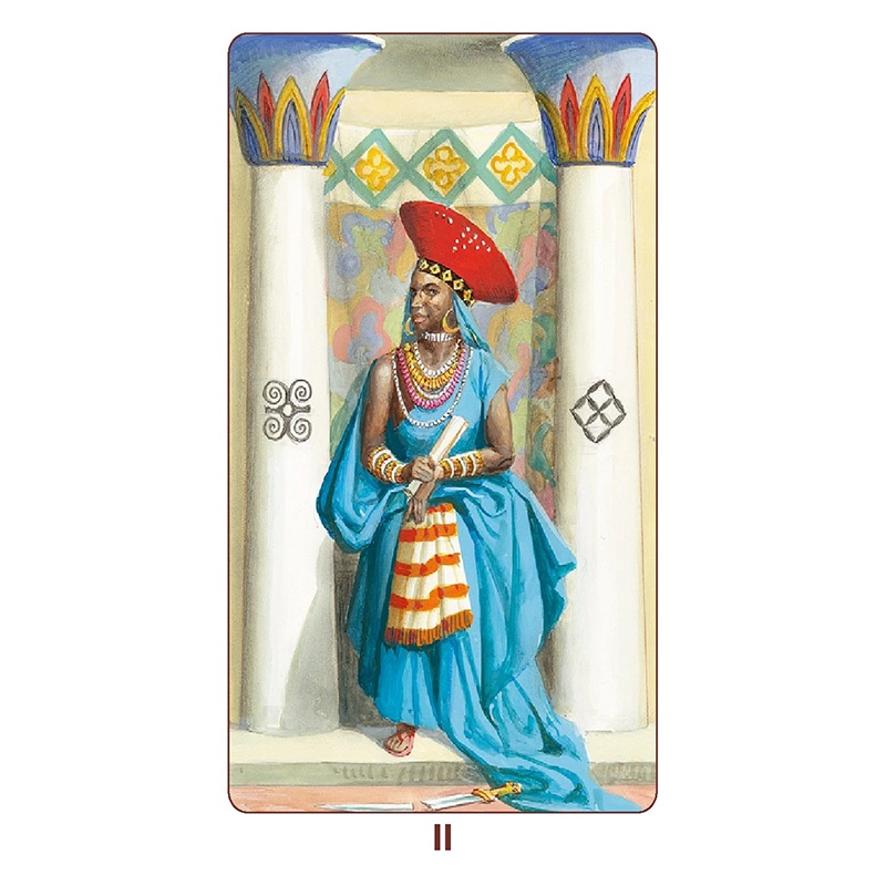 Bộ Bài African American Tarot - Mini Edition (Mystic House Tarot Shop) - Bài Gốc Authentic Chính Hãng 100%