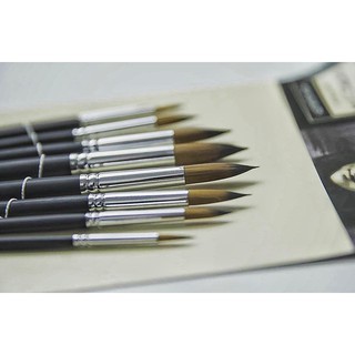 Bộ cọ vẽ Bomeijia - 9 cây thân dài - giúp vẽ màu nước, màu acrylic...hiệu quả