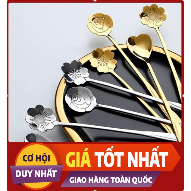 Bộ 8 Thìa Hoa Sang Chảnh