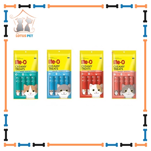 Thanh súp thưởng dạng kem Me-O Creamy cho mèo - 15gr