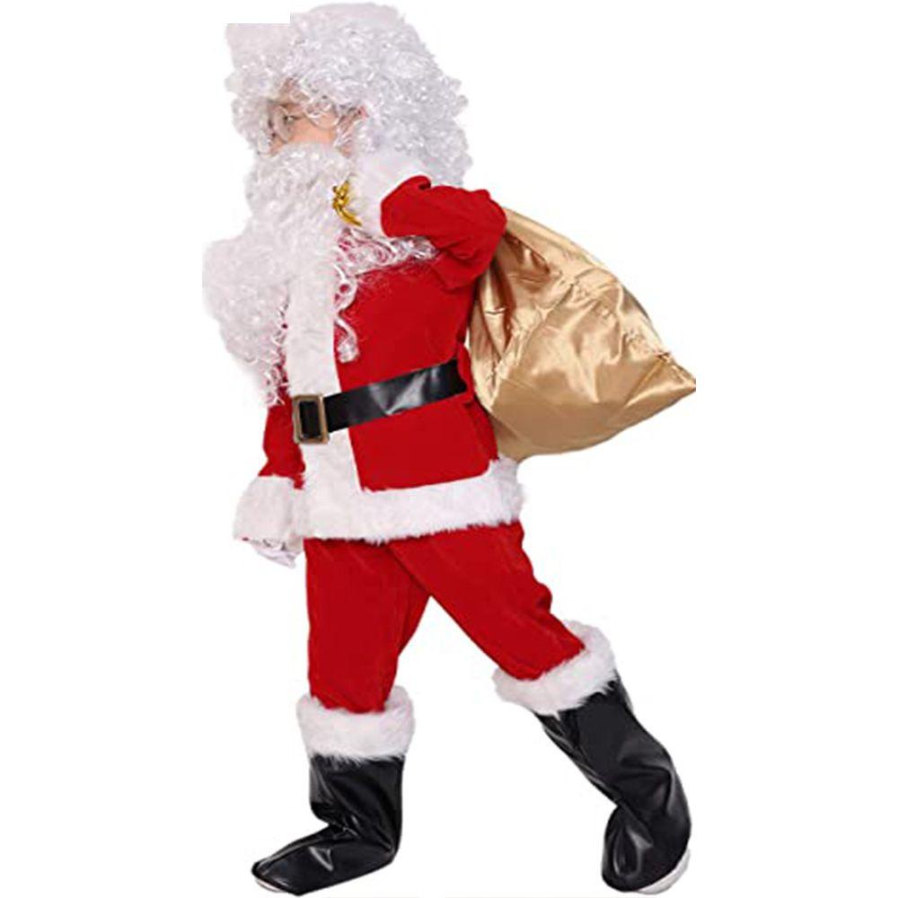 Râu Giả Màu Trắng Hóa Trang Ông Già Noel Vui Nhộn