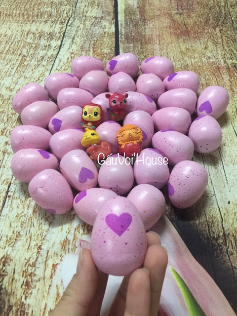 Set 22-30 quả trứng Hatchimals Mykingdom (xoa nở thú)