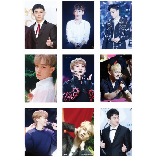 Lomo card 81 ảnh thành viên EXO - CHEN