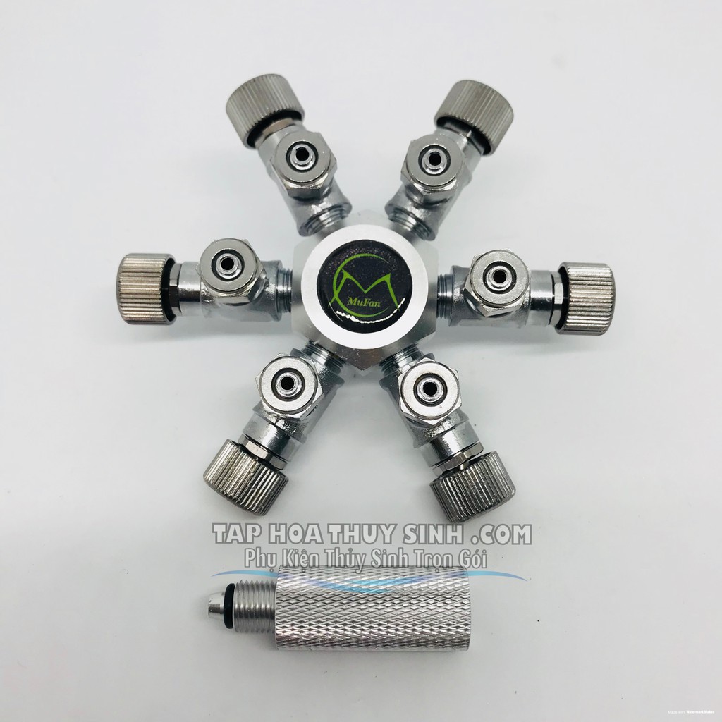 VAN CHIA CO2 MUFAN ra 6 đầu