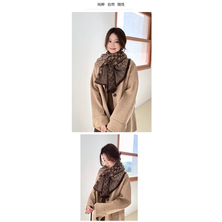 Khăn dạ ép mịn chất mỏng bản choàng to