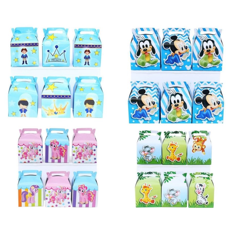 Hộp quà sinh nhật, cảm ơn, phụ kiện trang trí bàn tiệc, thôi nôi, đầy tháng Fubao Store