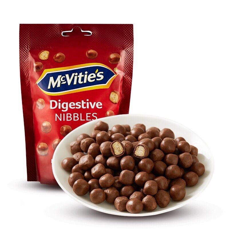 Bánh Bi Mcvitie's Nibbles Socola Gói 80Gr