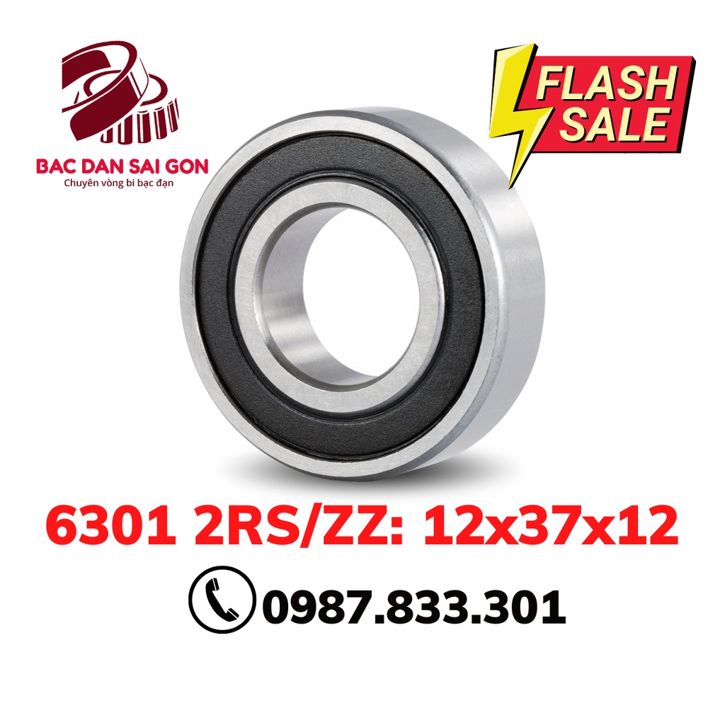Vòng bi bạc đạn 6301 giá rẻ vô địch.