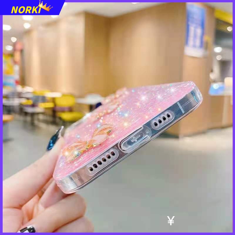 Ốp Điện Thoại Silicon Mềm Hình Bướm 3d Phối Kim Tuyến Cho oppo reno 10 10pro 8t 8 8z 7 7z 6 6z 5 5pro 5f reno 4 4f